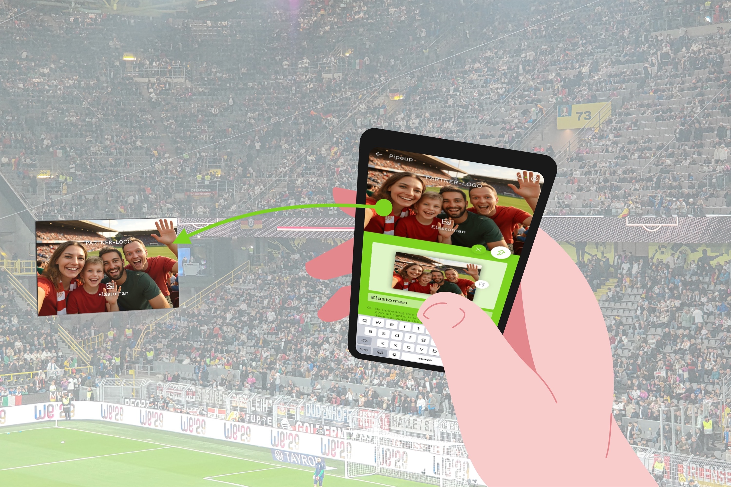 Snap feature illustration