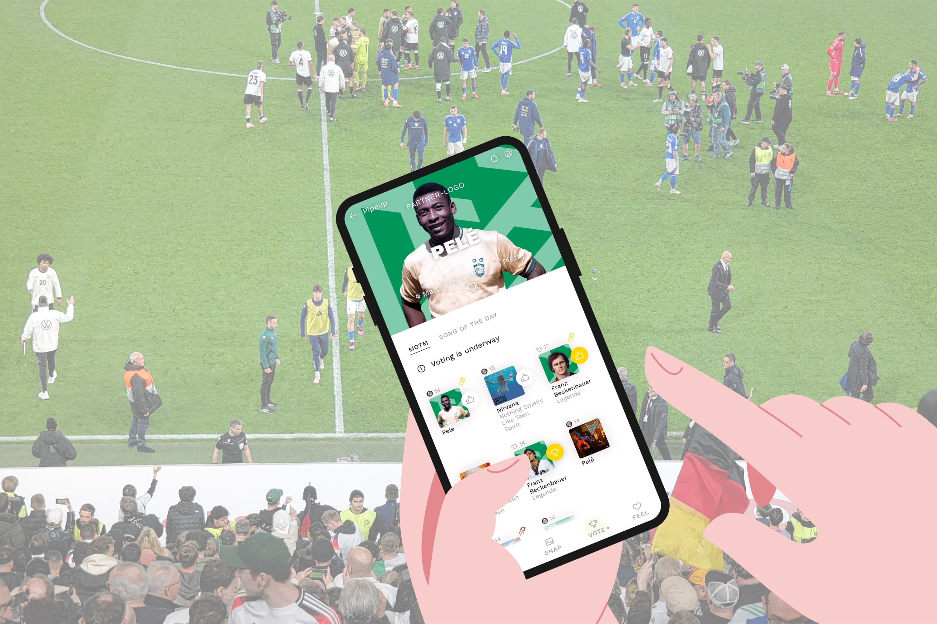 Vote feature illustration